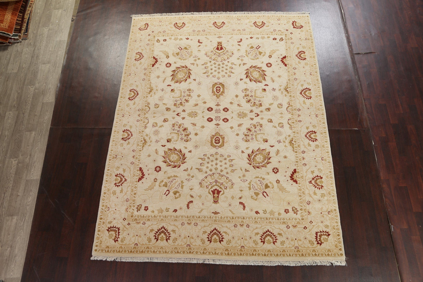 Floral Wool Chobi Peshawar Oriental Area Rug 8x11