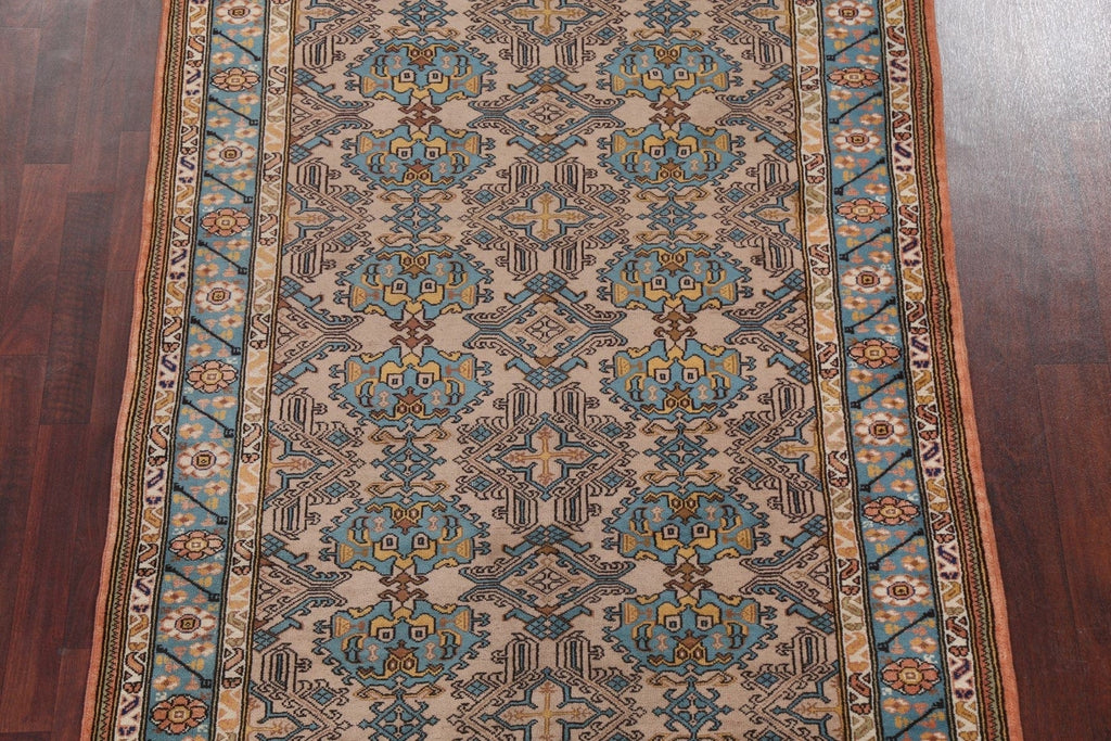 Vintage Wool Anatolian Oriental Turkish Rug 5x7