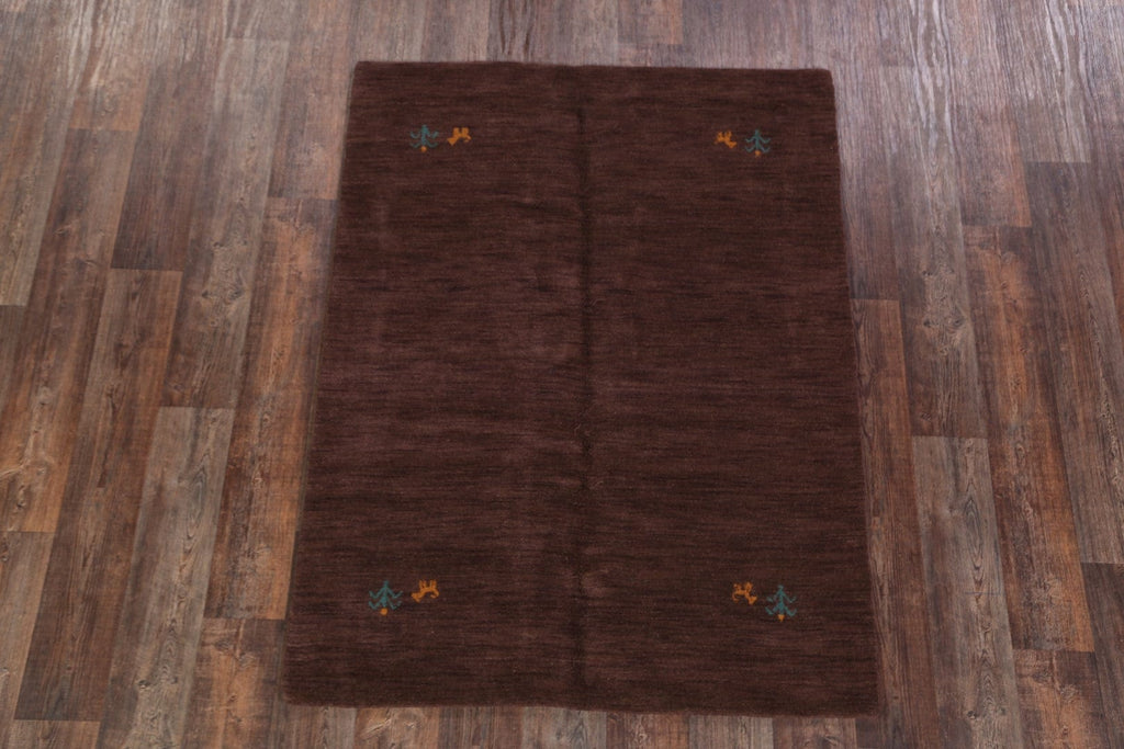 5x6 Gabbeh Oriental Area Rug