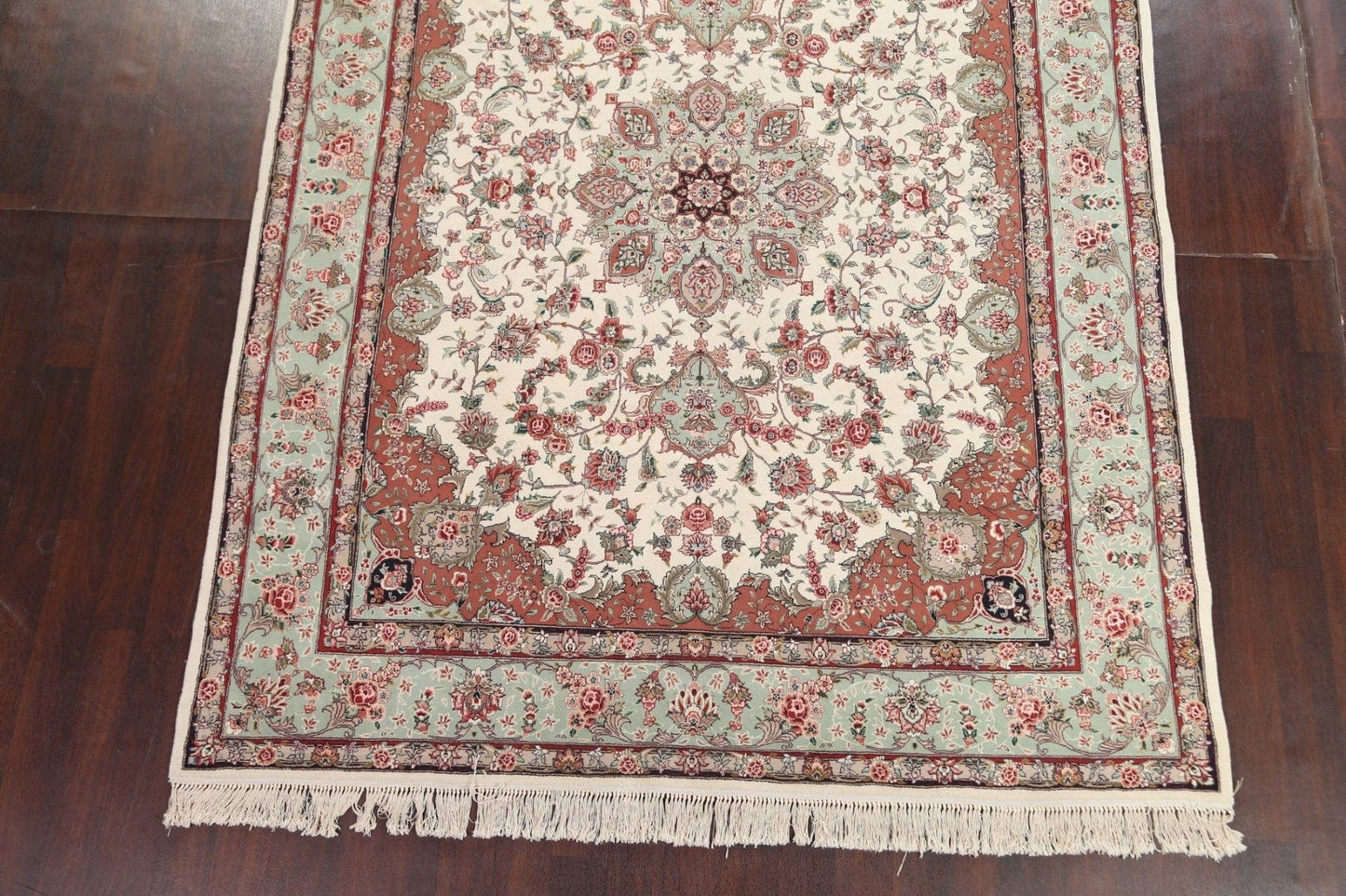 Vegetable Dye Wool Tabriz Oriental Area Rug 8x10