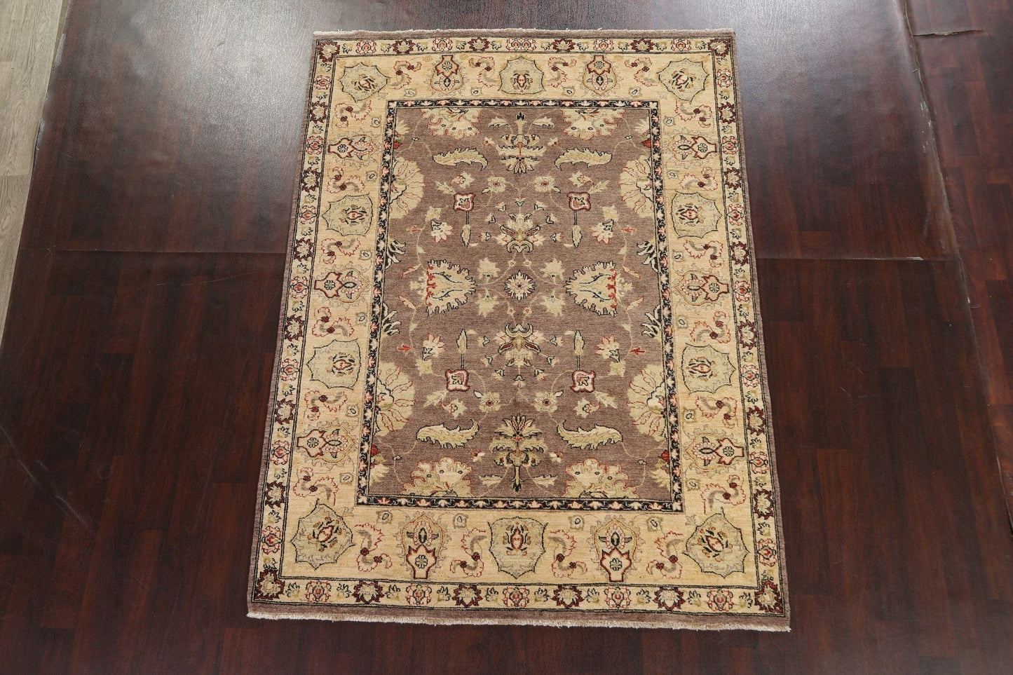 Vegetable Dye Chobi Peshawar Oriental Area Rug 6x8