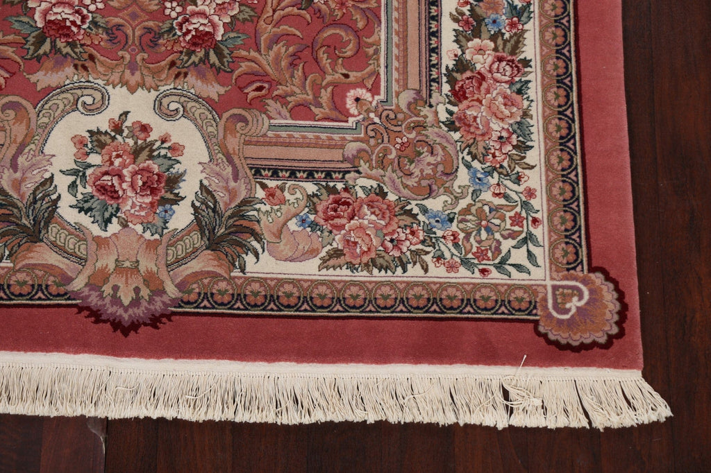 Vegetable Dye Wool Aubusson Oriental Handmade Rug 6x9