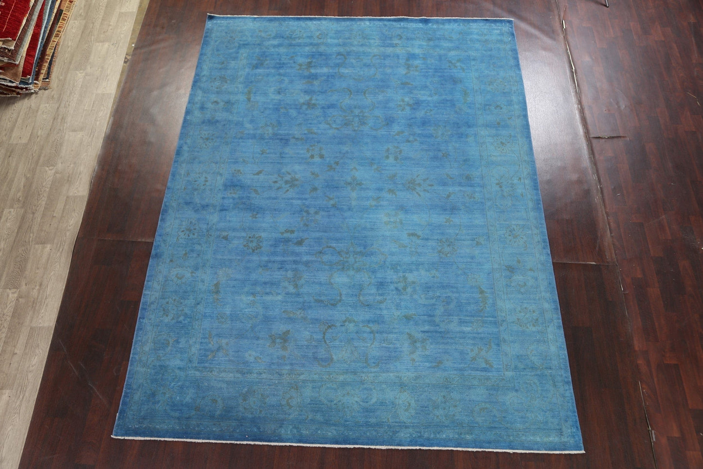 Vegetable Dye Chobi Peshawar Oriental Area Rug 9x12