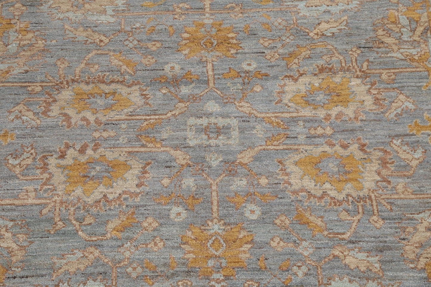 Handmade Wool Oushak Oriental Area Rug 8x11