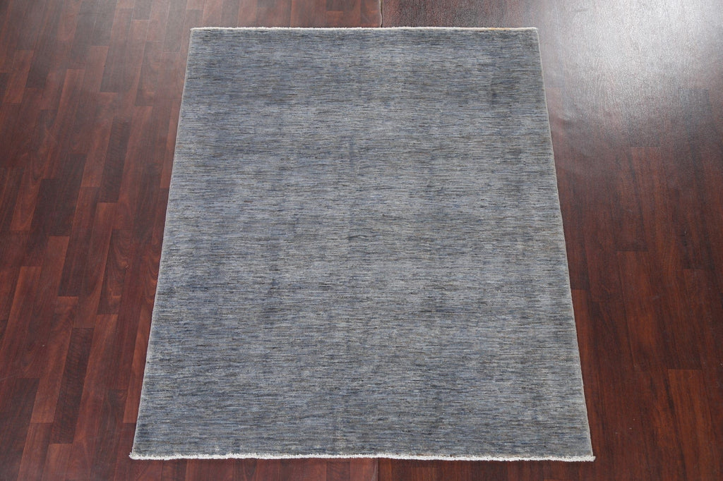 Contemporary Gabbeh Kashkoli Oriental Wool Rug 5x7