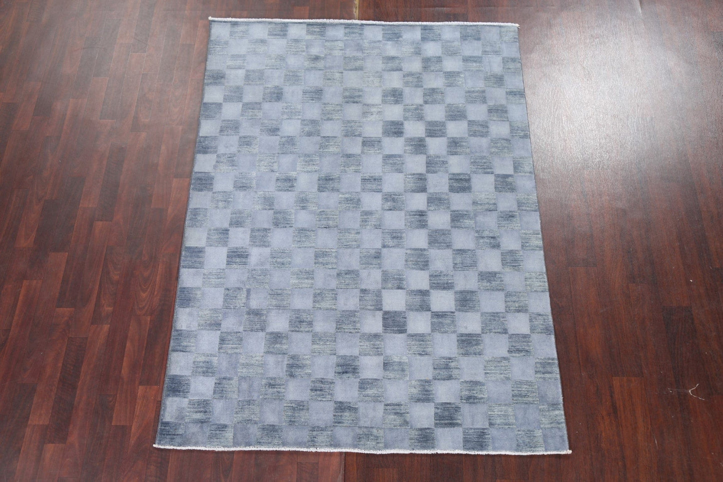 Checkered Gabbeh Kashkoli Oriental Area Rug 5x7