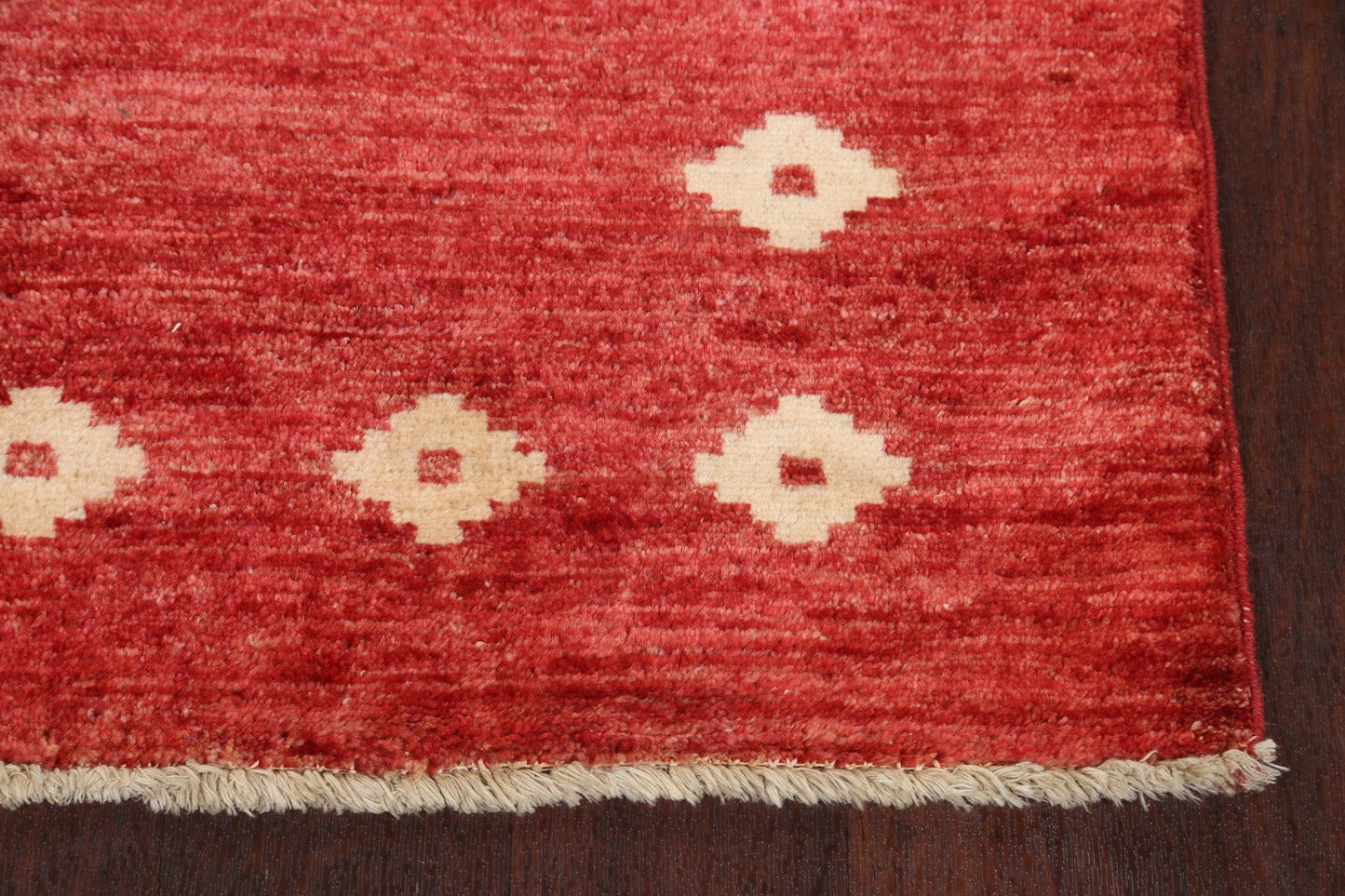 Geometric Gabbeh Kashkoli Oriental Runner Rug 3x8