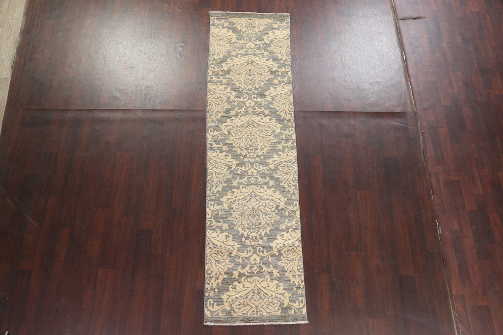 Handmade Gabbeh Kashkoli Oriental Runner Rug 3x10