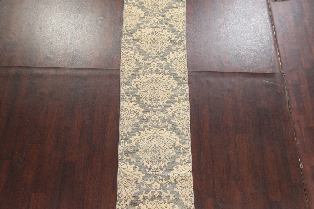 Handmade Gabbeh Kashkoli Oriental Runner Rug 3x10