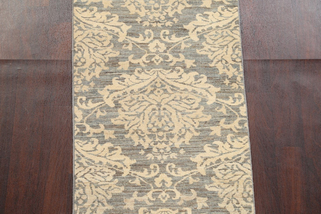 Handmade Gabbeh Kashkoli Oriental Runner Rug 3x10