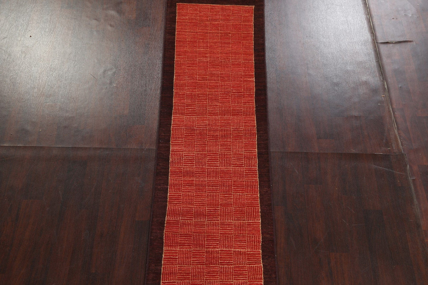 Handmade Gabbeh Kashkoli Oriental Runner Rug 3x10