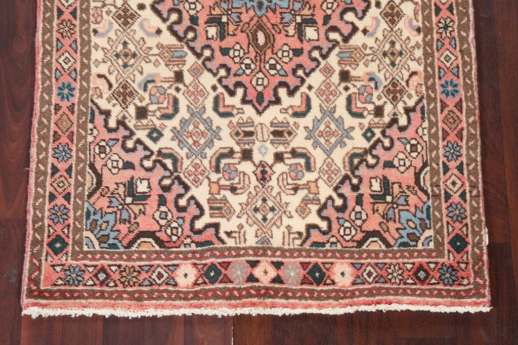 Vegetable Dye Wool Sirjan Vintage Persian Rug 3x5