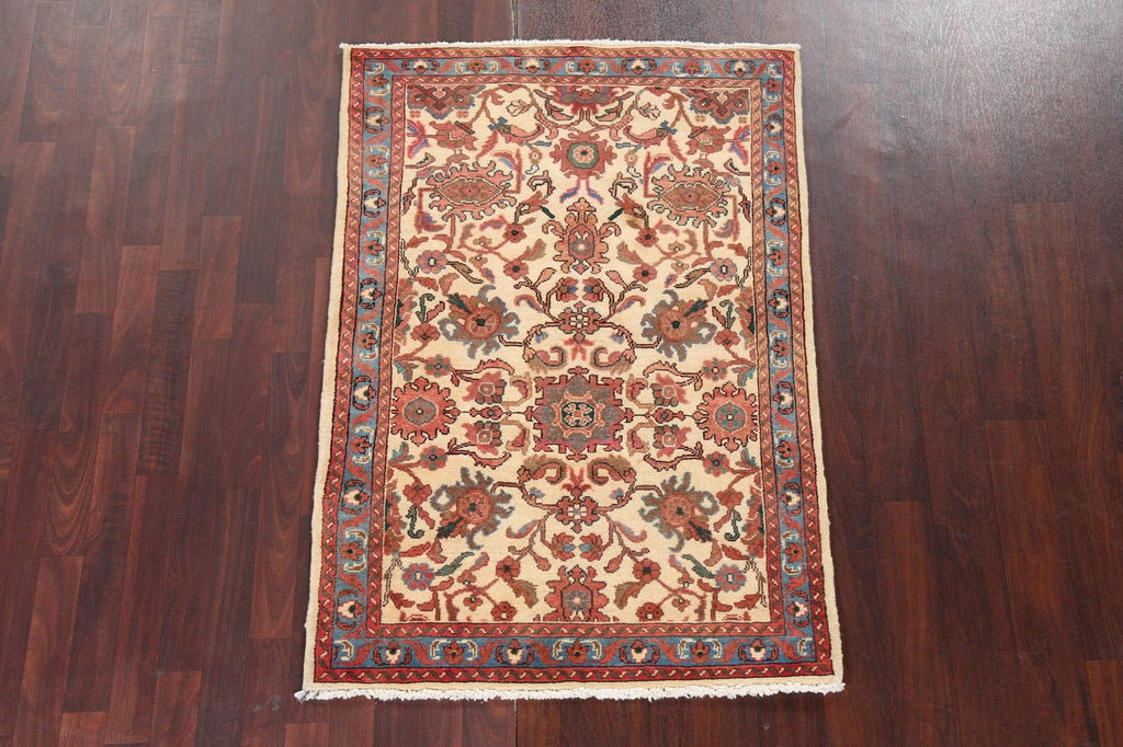 Vegetable Dye Handmade Wool Tabriz Persian Rug 3x5