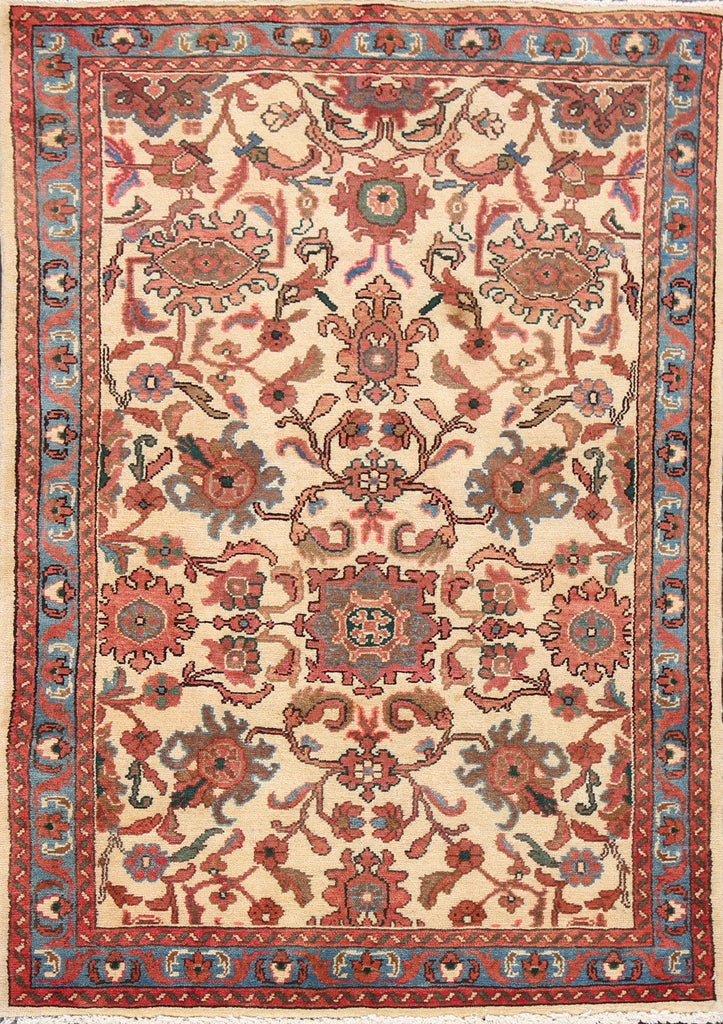 Vegetable Dye Handmade Wool Tabriz Persian Rug 3x5