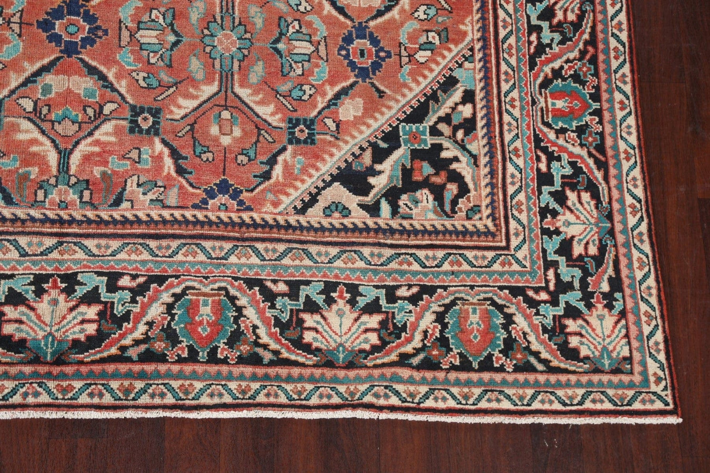 Antique Vegetable Dye Mahal Persian Area Rug 10x13