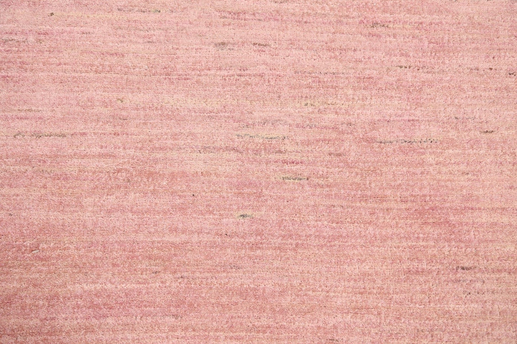 Pink Wool Gabbeh Kashkoli Oriental Rug 3x6