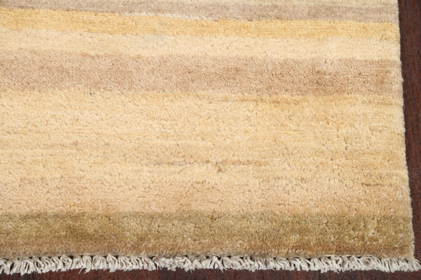 Striped Gabbeh Kashkoli Oriental Wool Rug 3x5