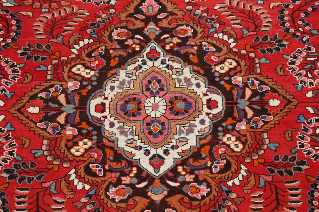 Vegetable Dye Red Lilian Persian Area Rug 10x13