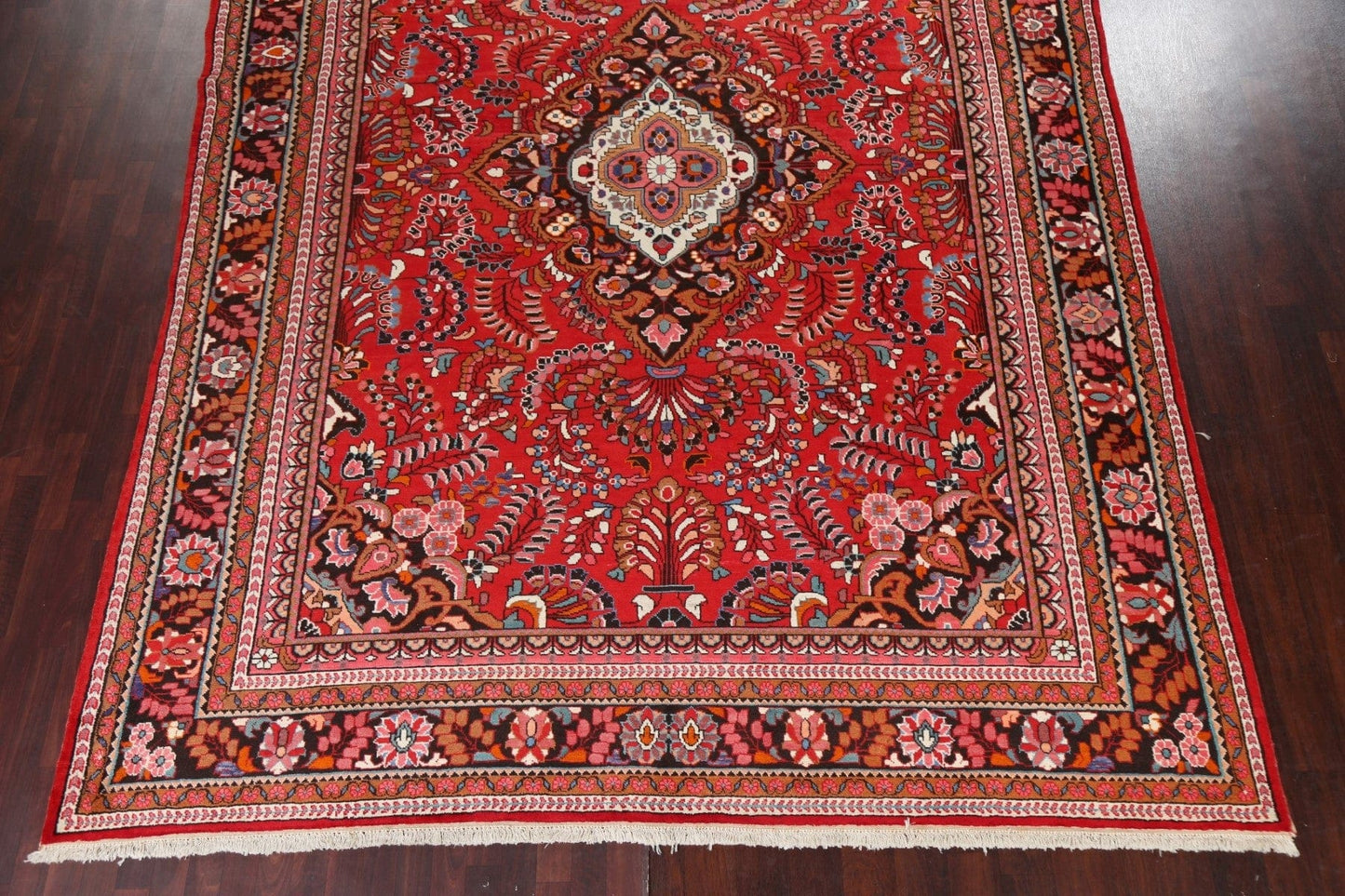 Vegetable Dye Red Lilian Persian Area Rug 10x13