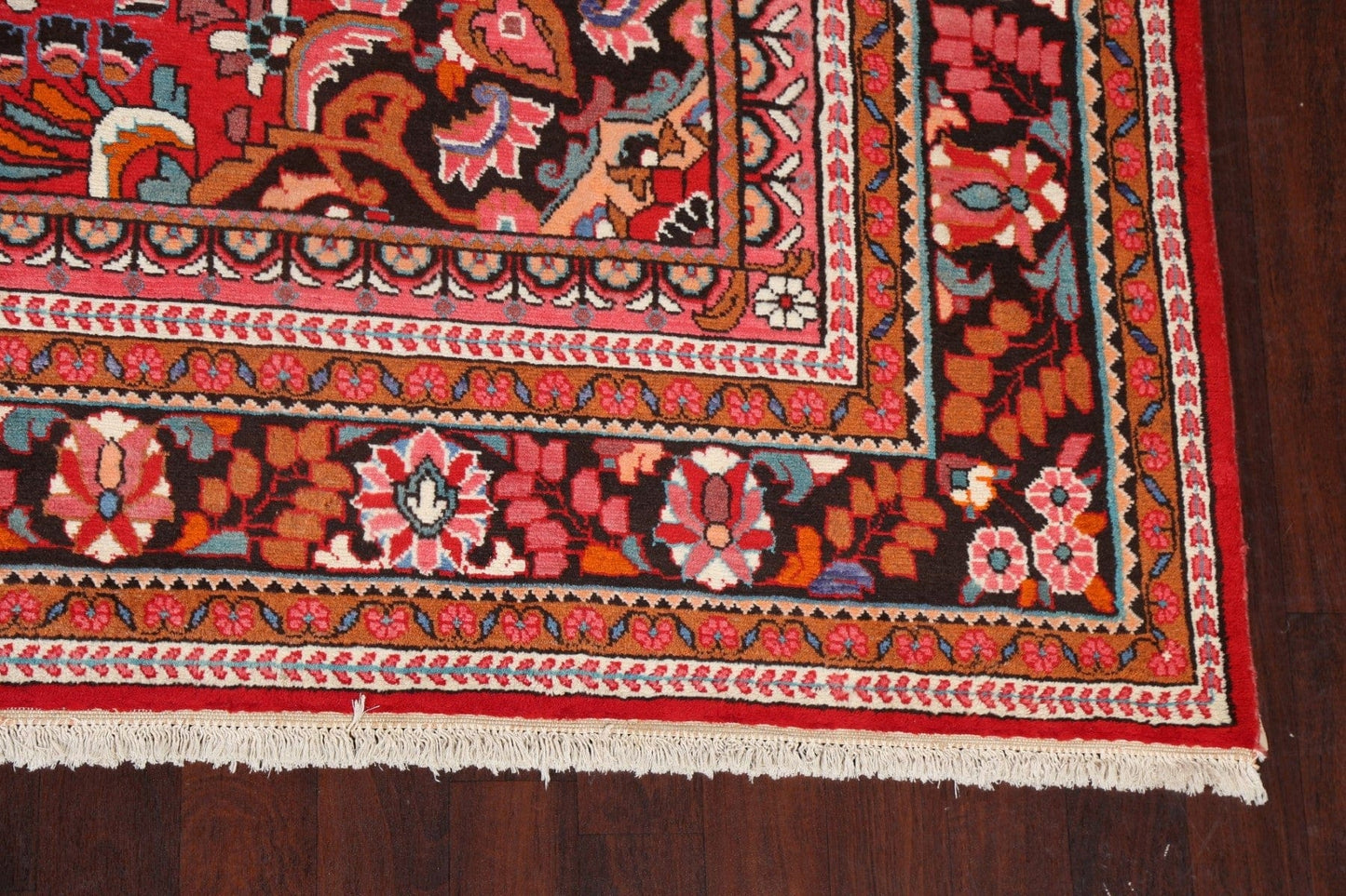 Vegetable Dye Red Lilian Persian Area Rug 10x13