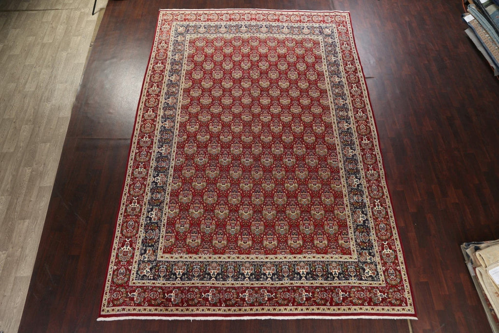 Vegetable Dye Red Tabriz Large Persian Rug 10x15