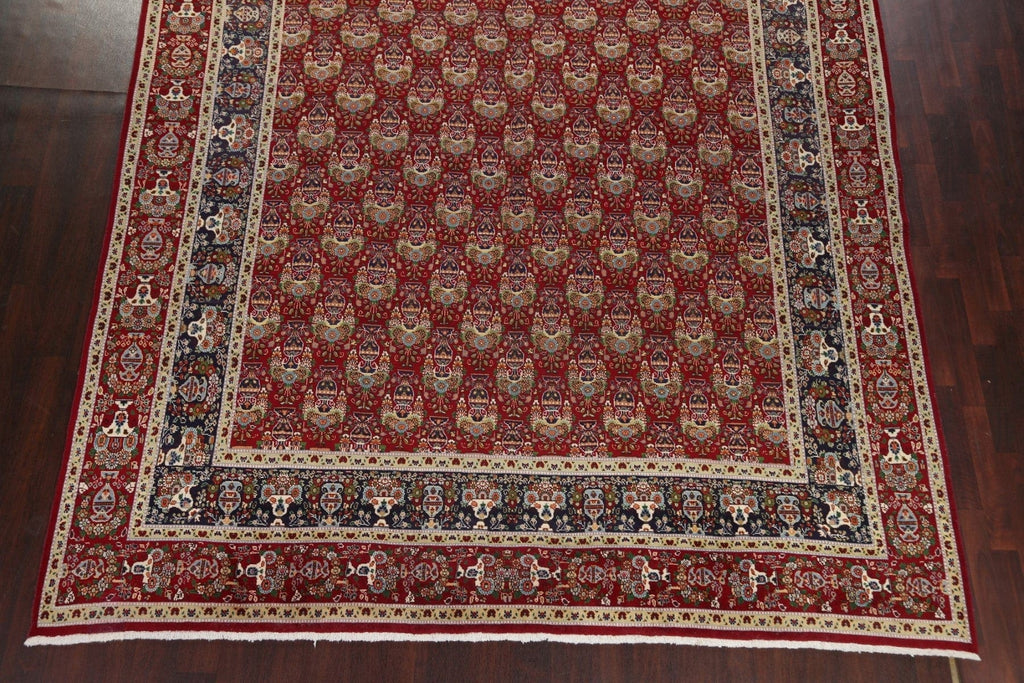 Vegetable Dye Red Tabriz Large Persian Rug 10x15