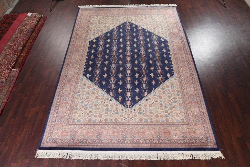 Vegetable Dye Art Deco Oriental Area Rug 10x14