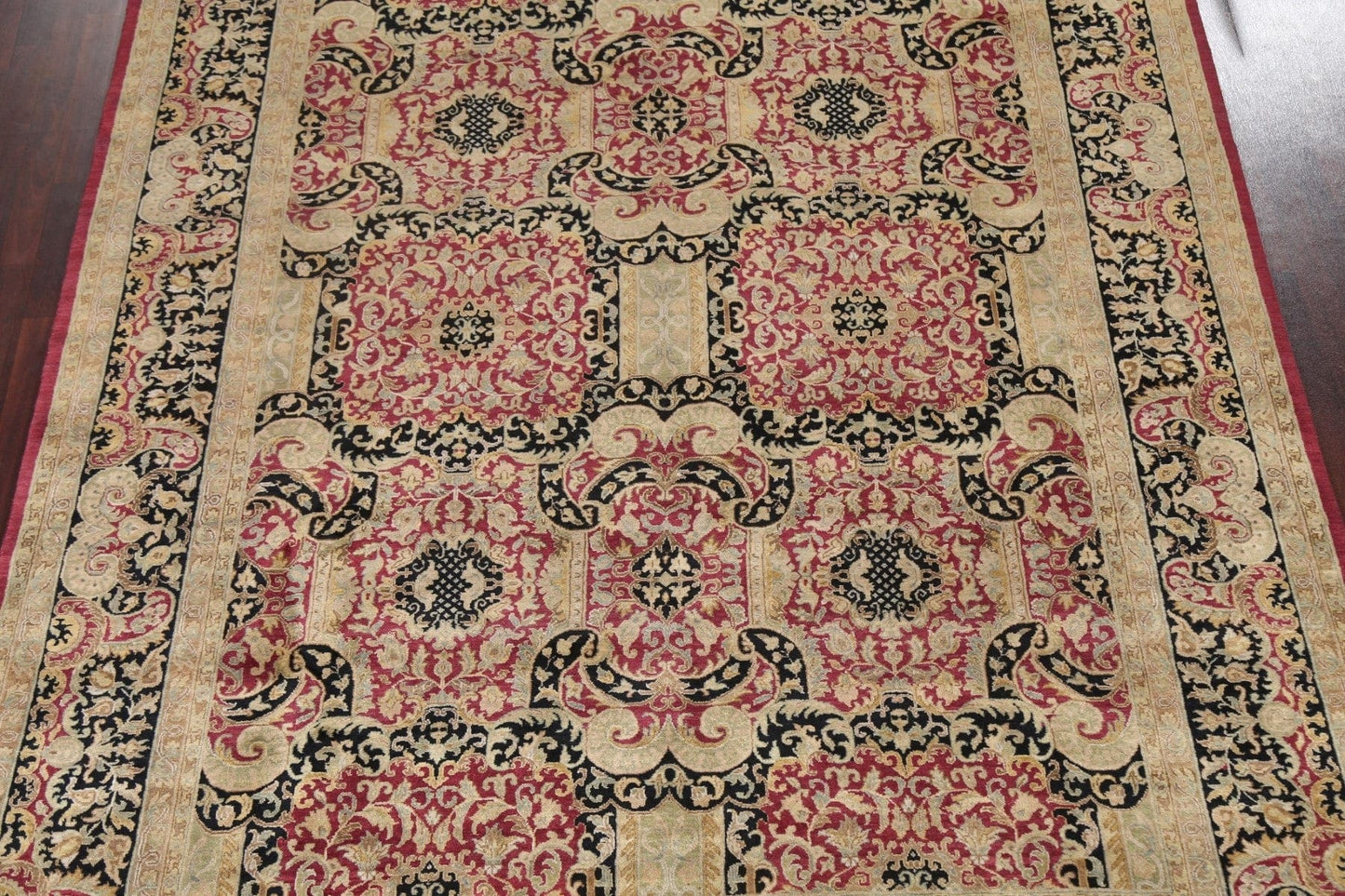 Vegetable Dye Agra Oriental Area Rug 9x12