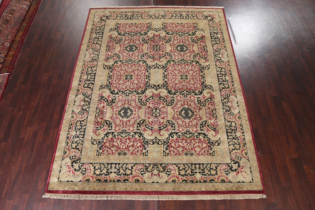 Vegetable Dye Agra Oriental Area Rug 9x12