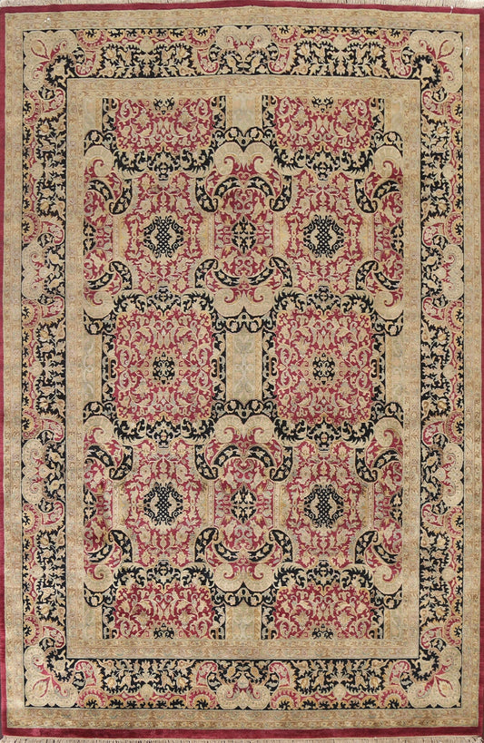 Vegetable Dye Agra Oriental Area Rug 9x12