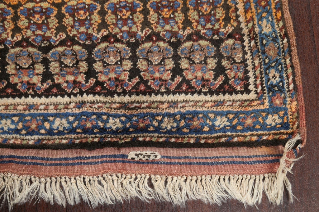 Antique Vegetable Dye Karabakh Oriental Area Rug 4x7