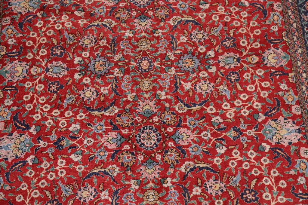 Vegetable Dye Red Hereke Handmade Turkish Rug 6x10