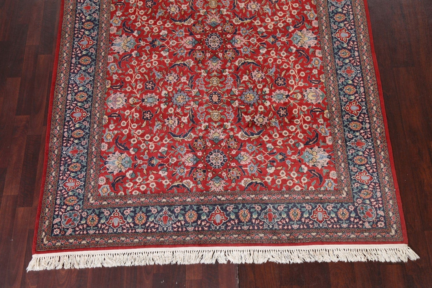 Vegetable Dye Red Hereke Handmade Turkish Rug 6x10