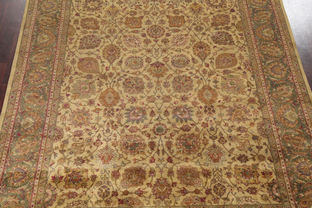 Floral Wool Agra Oriental Area Rug 9x12