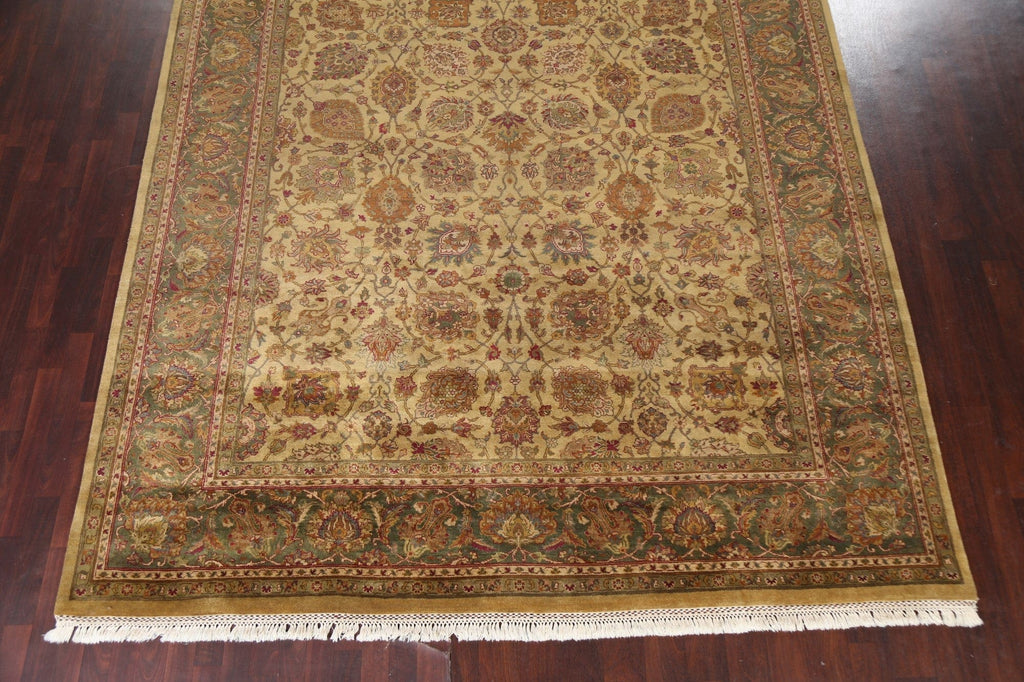 Floral Wool Agra Oriental Area Rug 9x12