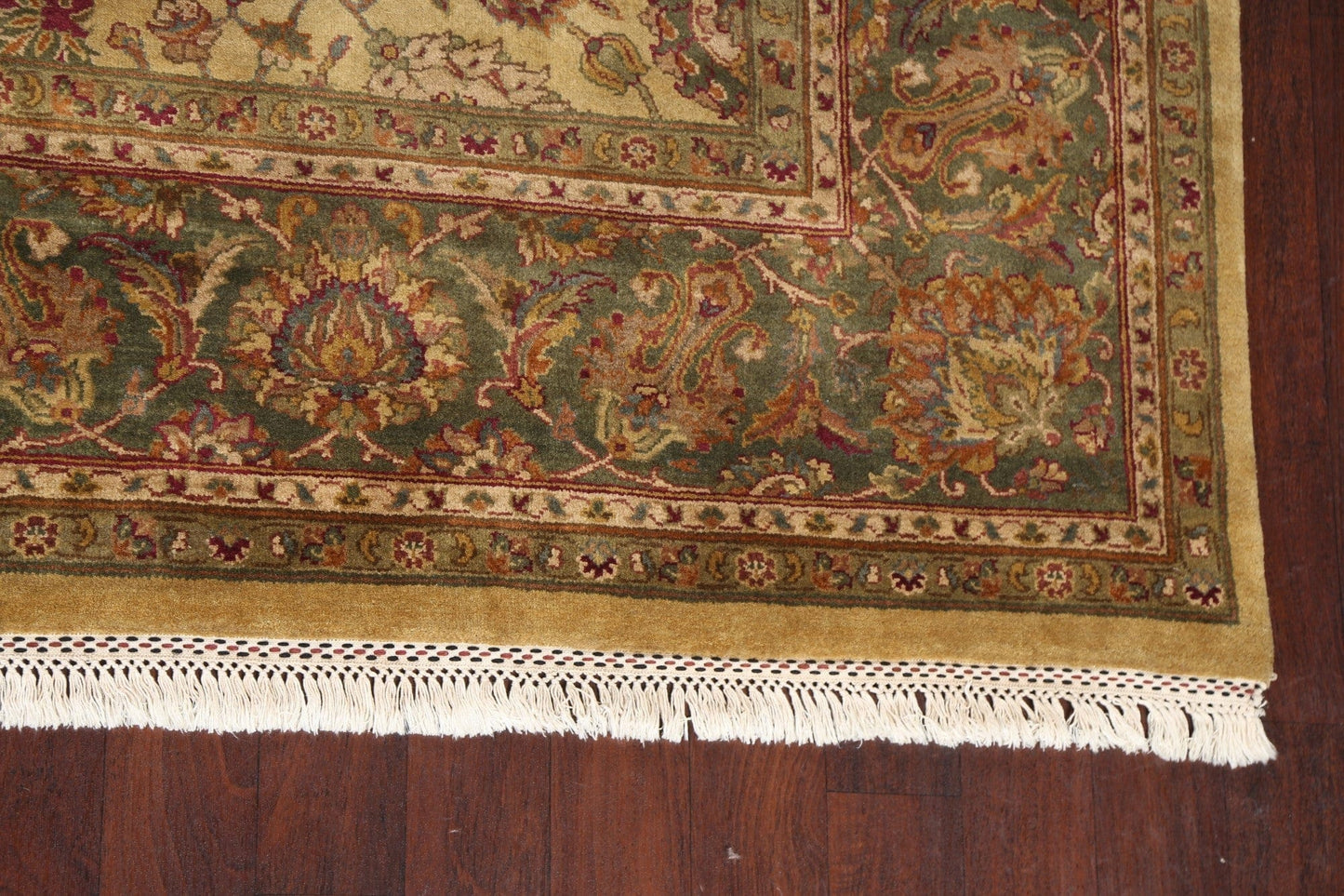 Floral Wool Agra Oriental Area Rug 9x12