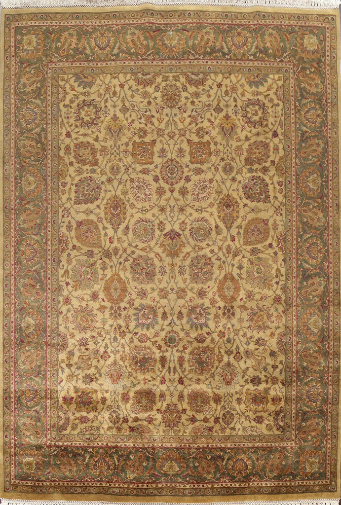 Floral Wool Agra Oriental Area Rug 9x12