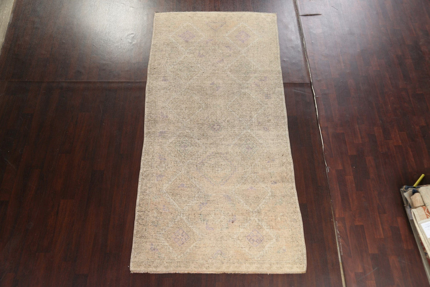 Antique Distressed Oushak Turkish Area Rug 5x11