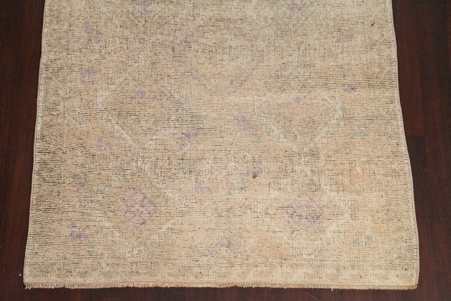 Antique Distressed Oushak Turkish Area Rug 5x11