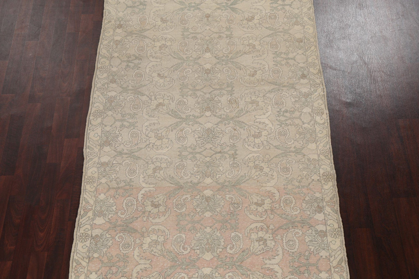 Vintage Wool Anatolian Turkish Area Rug 5x9