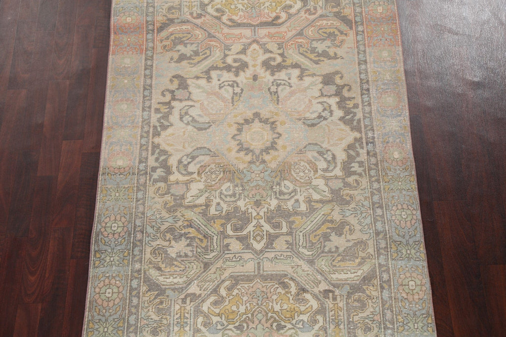 Antique Vegetable Dye Anatolian Turkish Area Rug 4x7