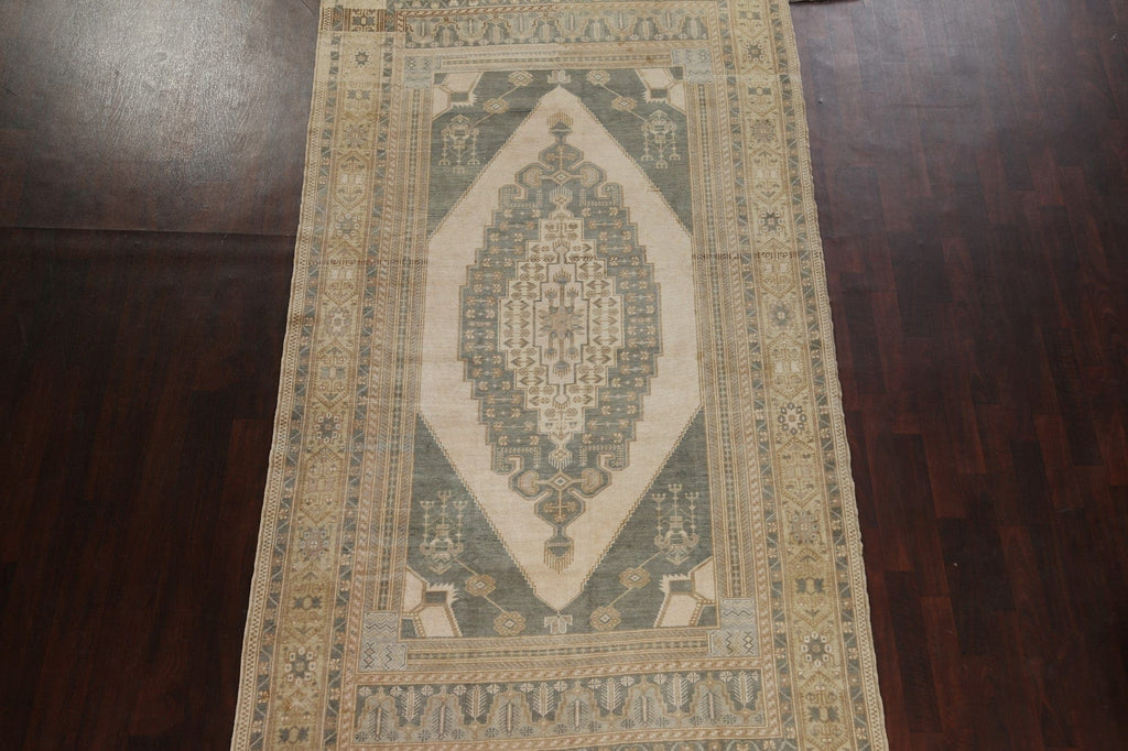 Vintage Wool Anatolian Oriental Area Rug 6x10