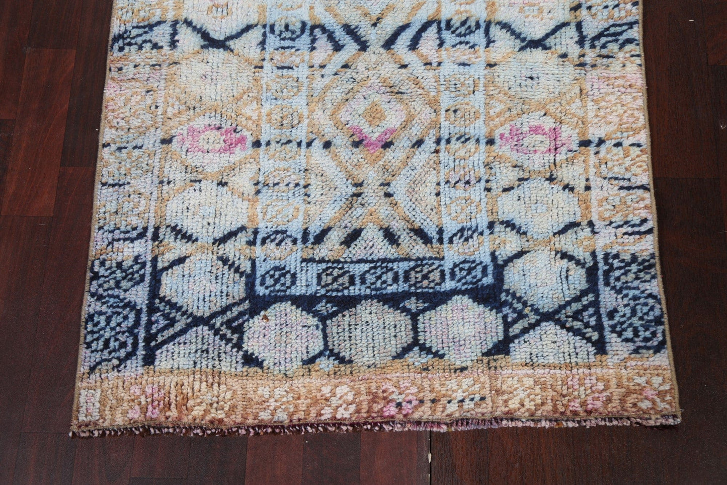 Antique Look Anatolian Oriental Runner Rug 3x13