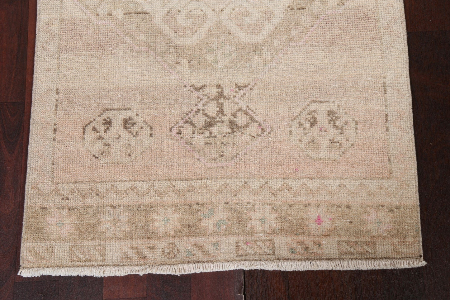 Antique Look Anatolian Turkish Runner Rug 3x11