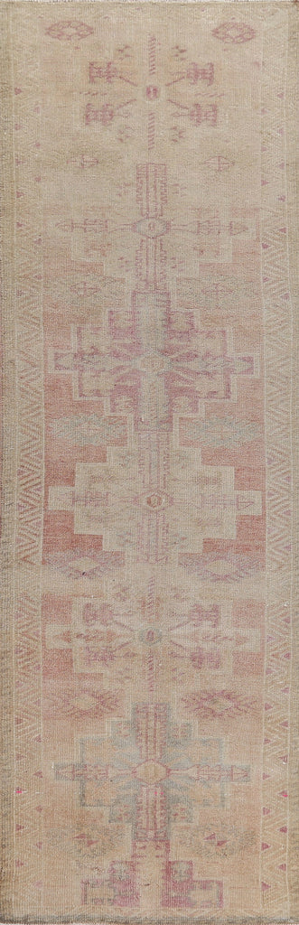 Antique Look Anatolian Turkish Runner Rug 3x12