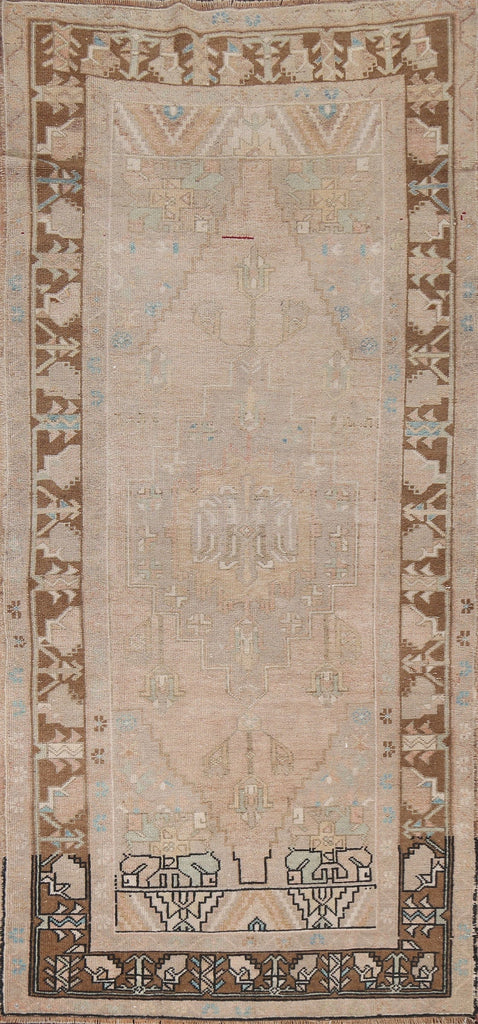 Antique Look Distressed Oushak Turkish Rug 4x8