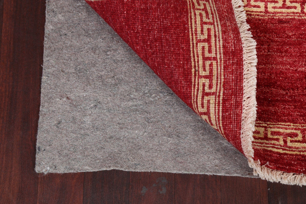 Red Wool Gabbeh Kashkoli Oriental Rug 4x6