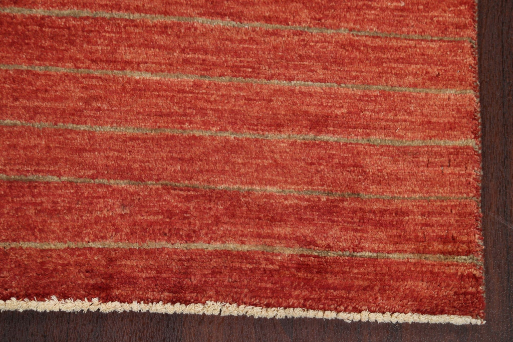 Striped Gabbeh Kashkoli Oriental Wool Rug 3x5