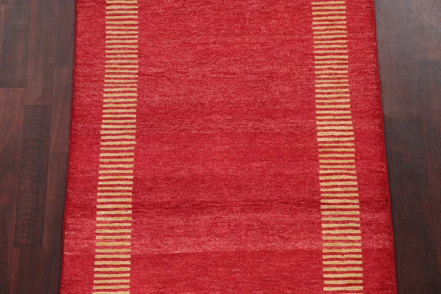 Handmade Red Gabbeh Kashkoli Oriental Rug 3x5