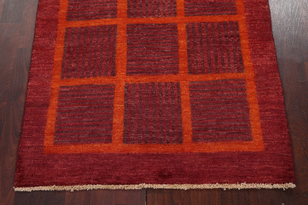 Handmade Gabbeh Kashkoli Oriental Rug 3x5